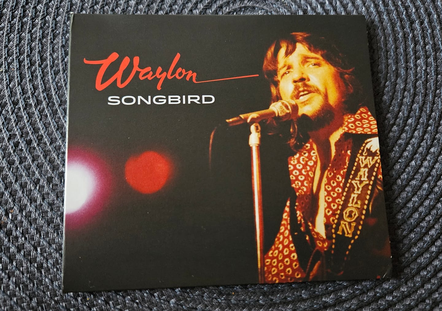 Customer photo review of Waylon Jennings "Songbird" CD Pre-Order