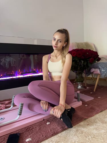 Customer photo review of Reformly Pilates Board + 60-Day Transformation Program