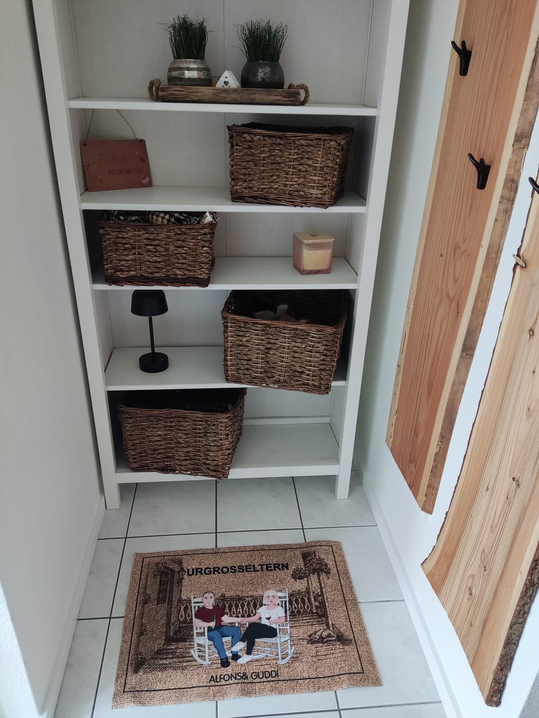 Customer photo review of Herzlich Willkommen - Paar-Fußmatte