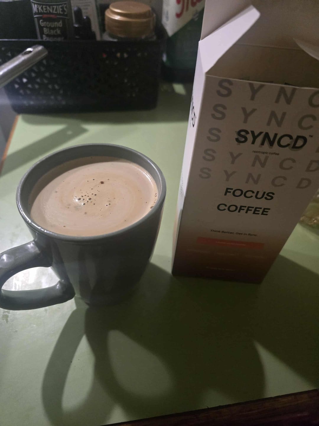 Customer photo review of Focus Performance Coffee