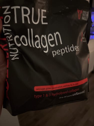 Customer photo review of True Collagen Protein