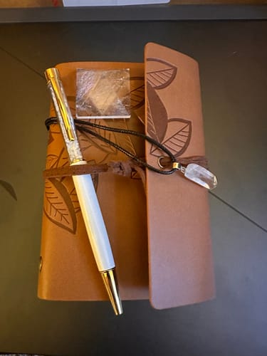 Customer photo review of AuraBloom Subscription Box