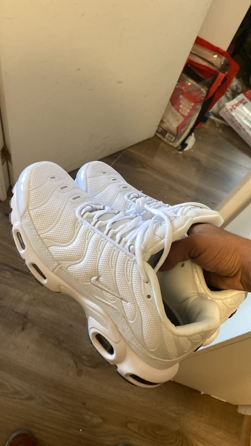Customer photo review of Nike Air Max Plus White