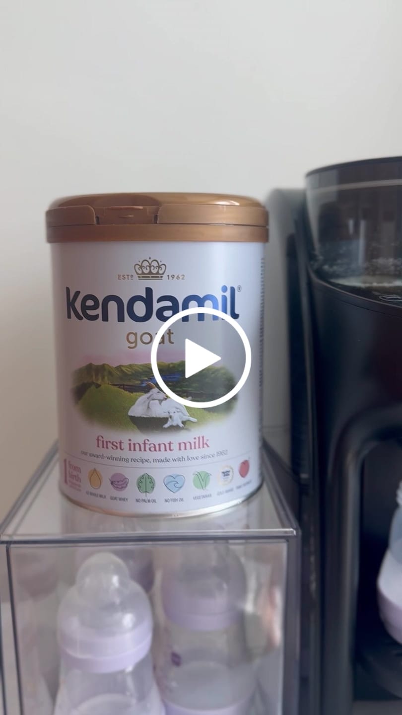 Customer video review of Kendamil Goat Stage 1 First Infant Milk Formula From Birth (800g)