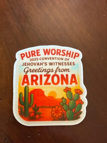 Customer photo review of 300 2.5" Custom Clear Stickers