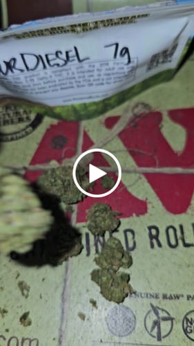 Customer video review of Sour Diesel THCA Flower