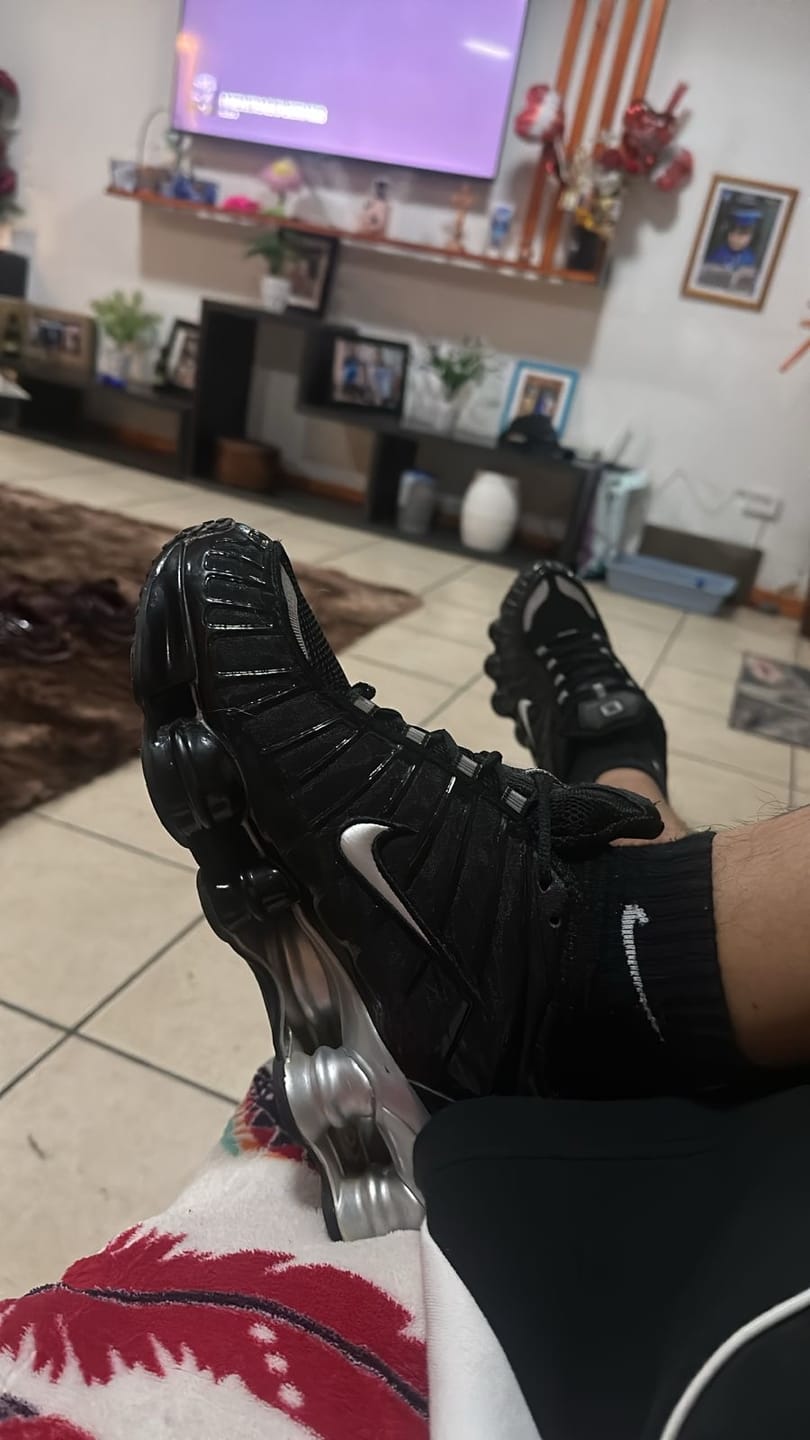 Customer photo review of Nike Shox TL Python Pony