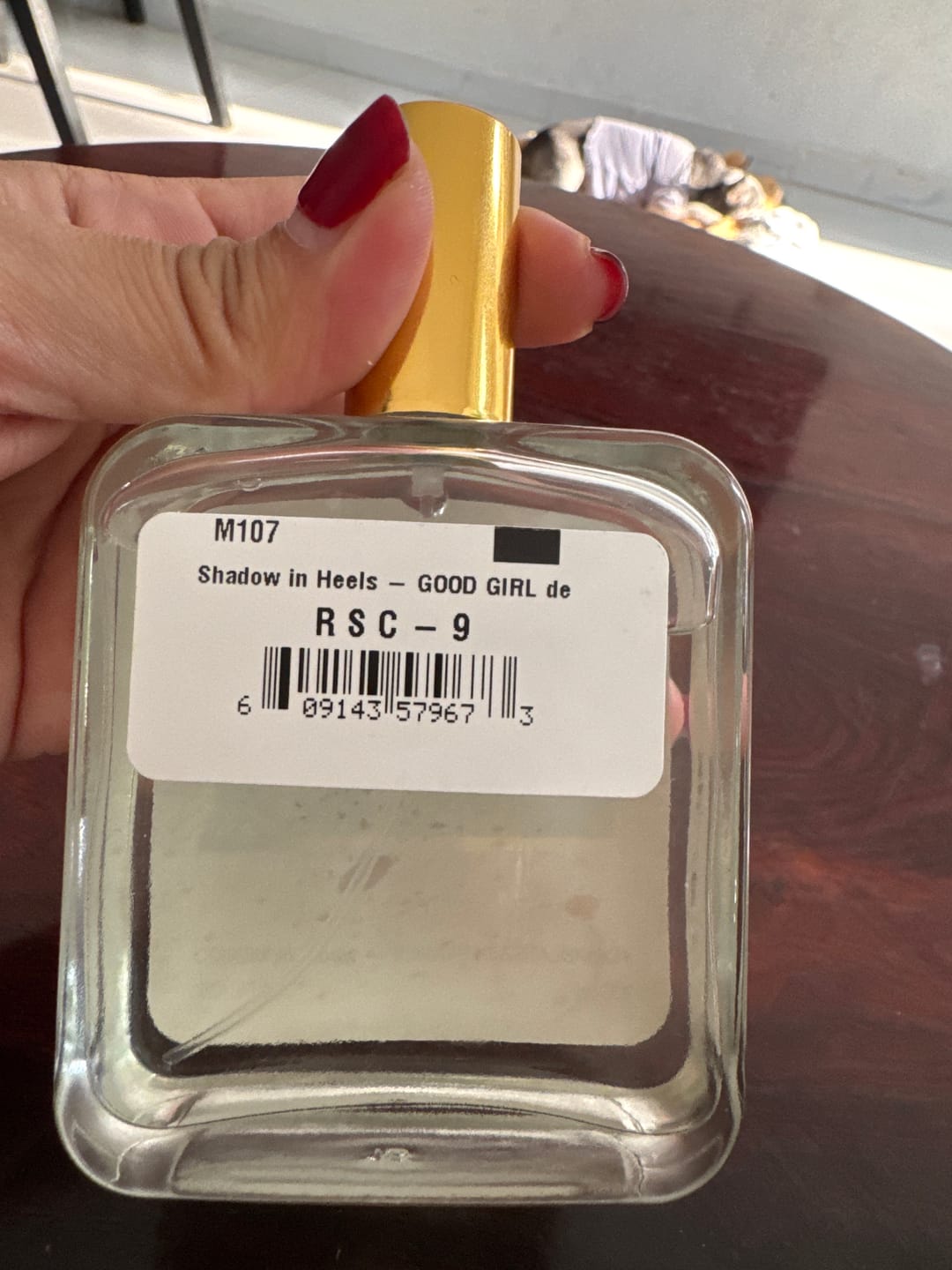 Customer photo review of Shadow in Heels - Inspirado en GOOD GIRL de CAROLINA HERRERA 100ml-