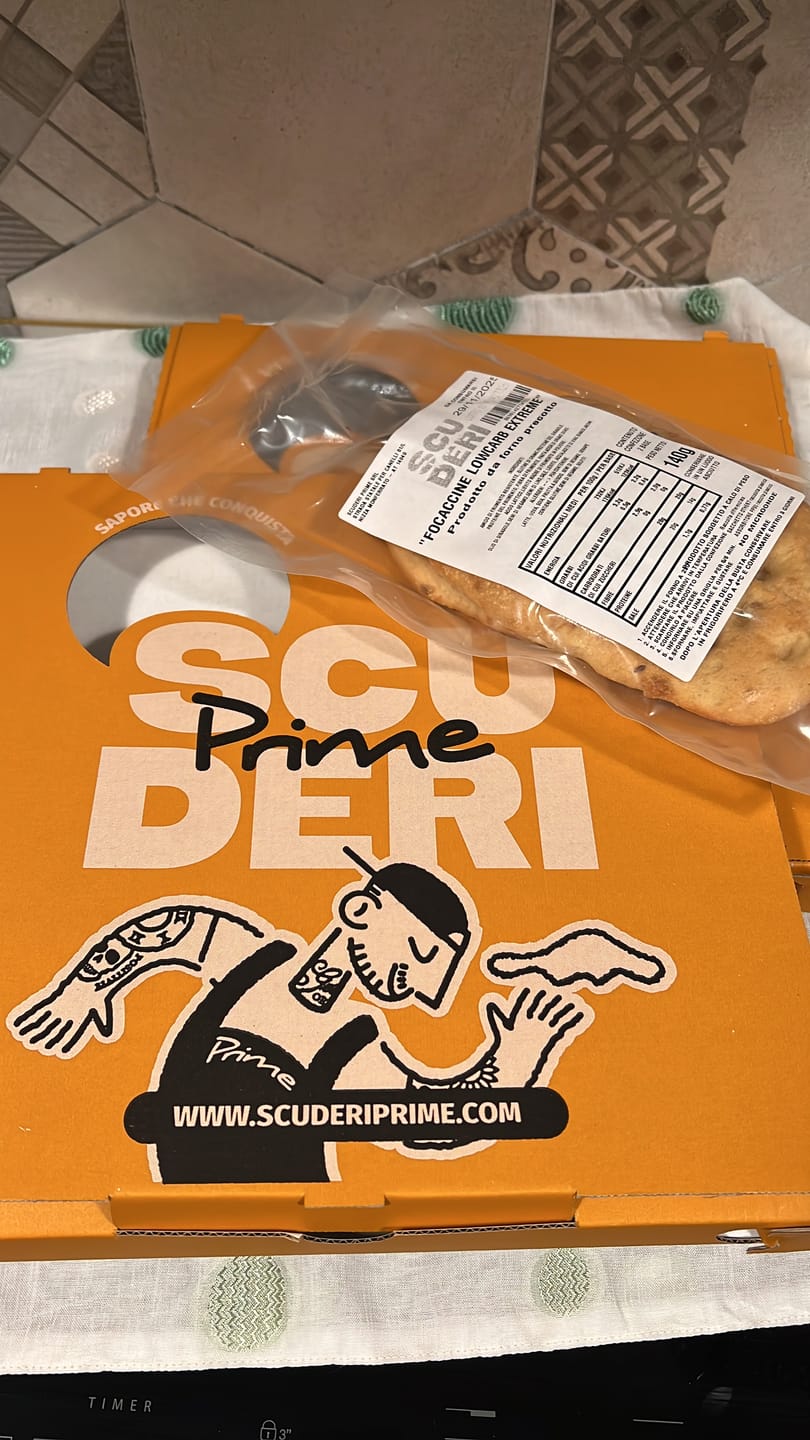 Customer photo review of Pizza sorriso "Low Carb Extreme"