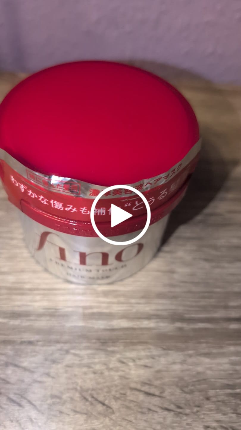 Customer video review of Shiseido Fino Hair Mask Treatment 230g