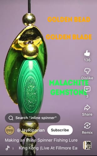 Customer photo review of 2PCS 10x20mm natural malachite stone oval barrel/marquise beads