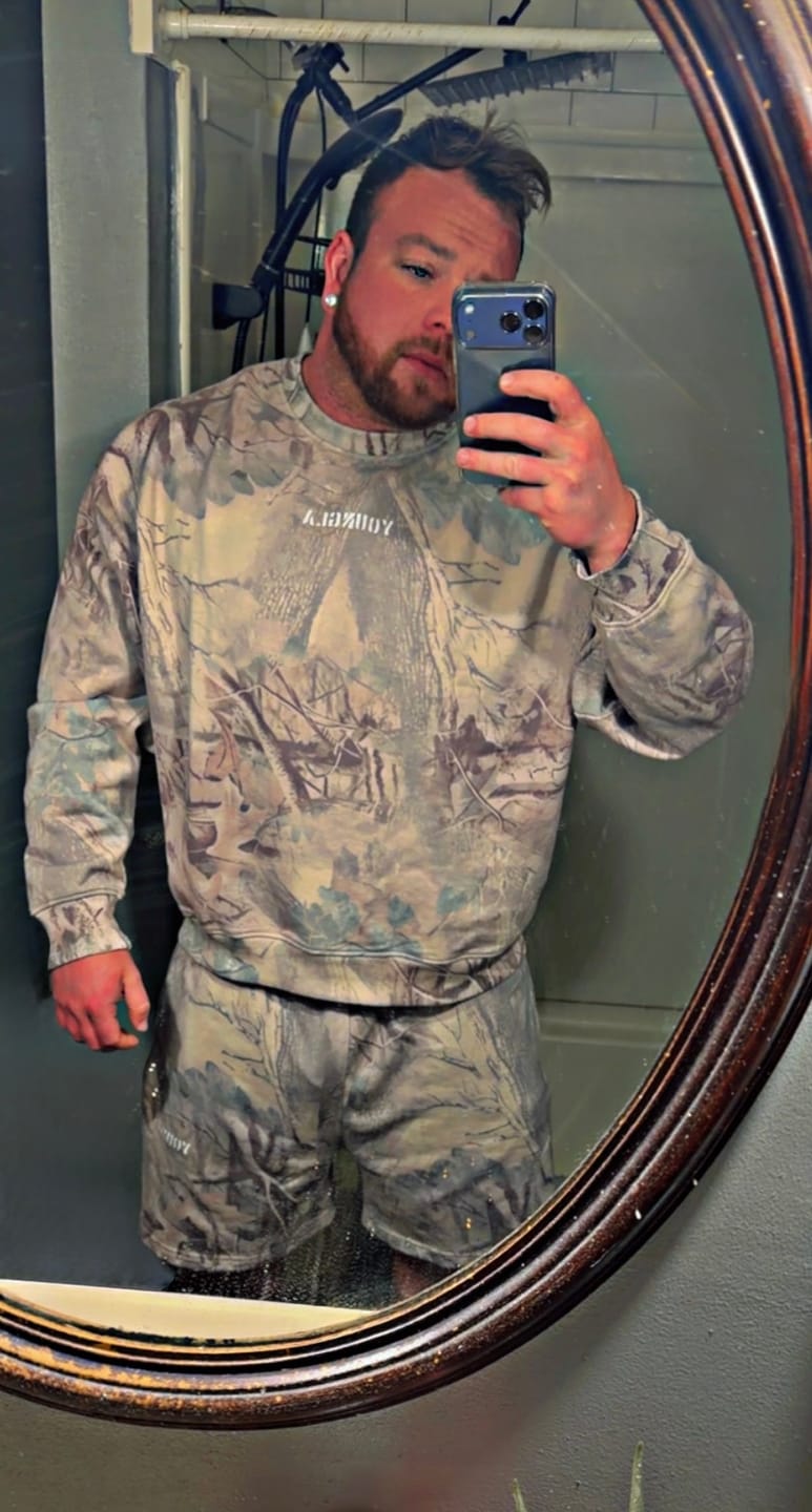 Customer photo review of 5206 - Tree Camo Collection - Crewnecks