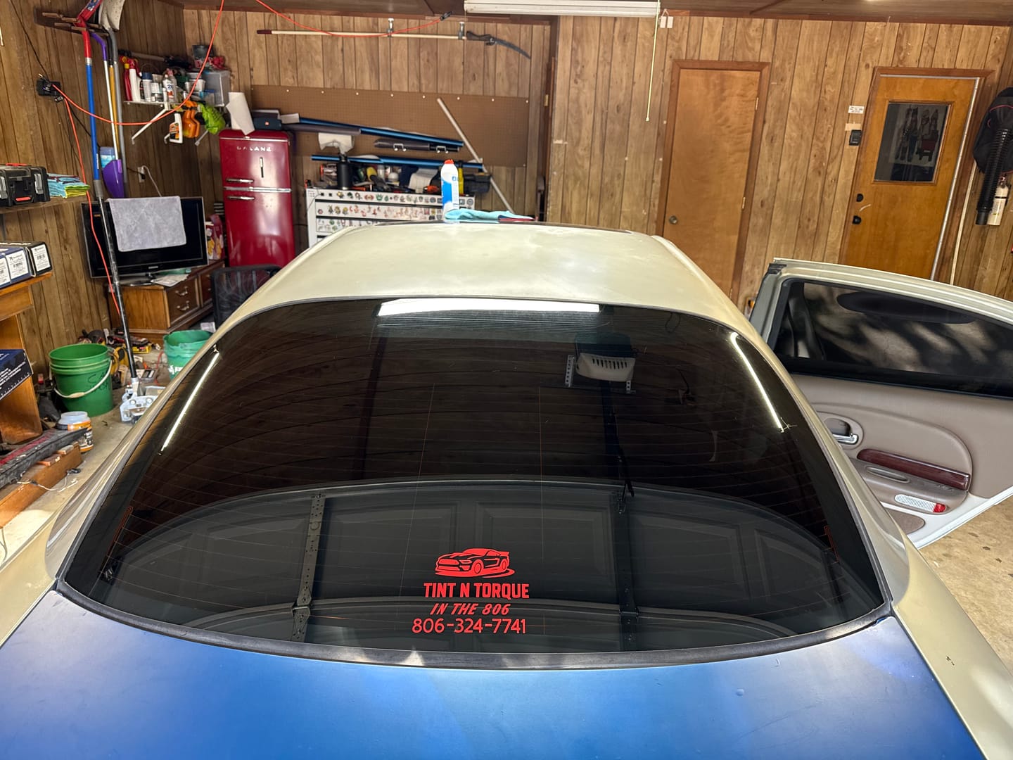 Customer photo review of Car Window Tint Film – Premium Carbon Series | RockRose