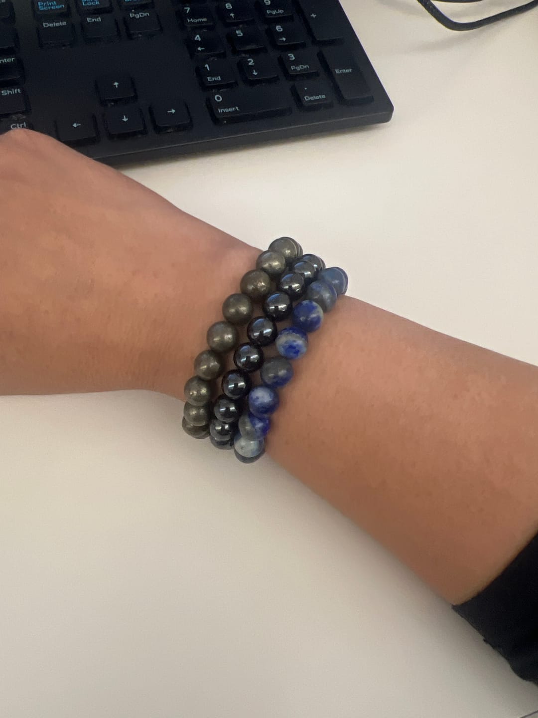Customer photo review of Leo Strength Bracelet Pack