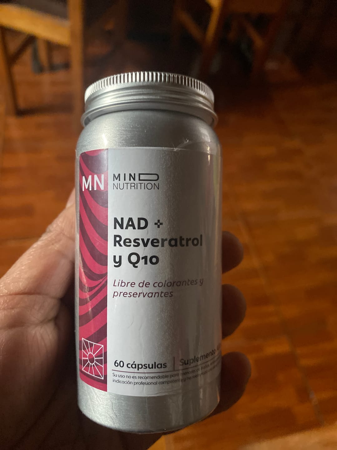 Customer photo review of NAD + Resveratrol y Q10