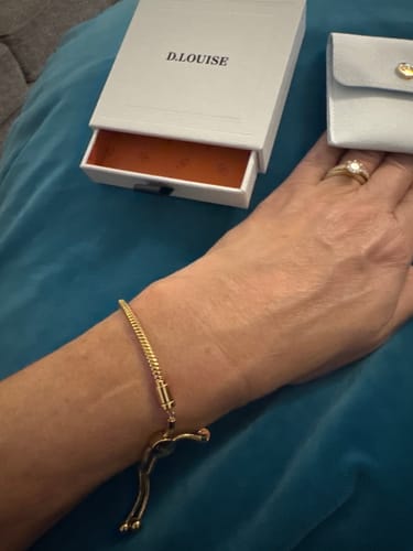 Customer photo review of Chelsea Rose Friendship Bracelet