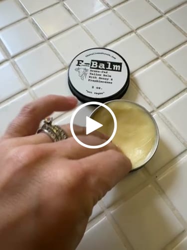 Customer video review of F-Balm - Premium Anti-aging Tallow Balm - 2 oz.