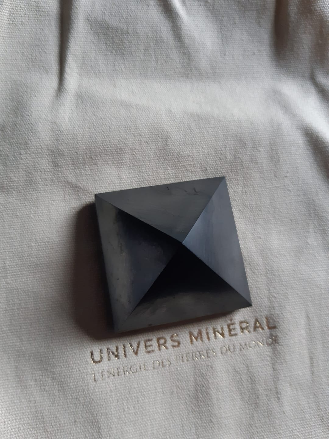 Customer photo review of Pyramide Shungite