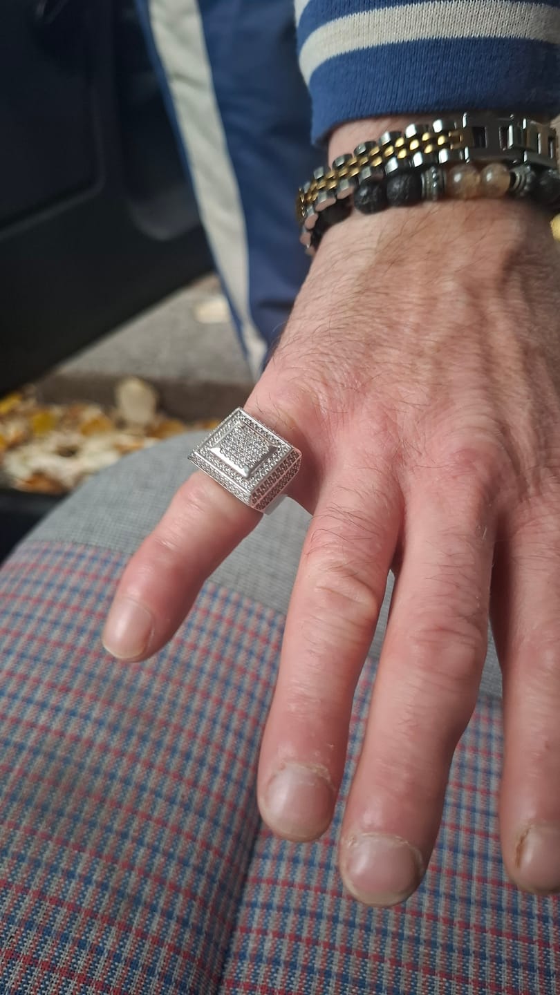 Customer photo review of ICE BLOX RING.