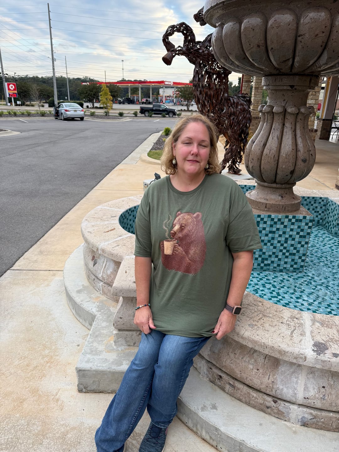 Customer photo review of Pumpkin Spice Dragon Softstyle Tee