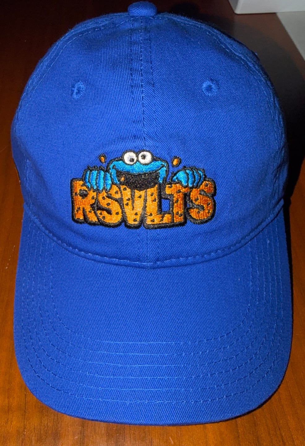 Customer photo review of Sesame Street "Me Want Cookie!" – Dad Hat