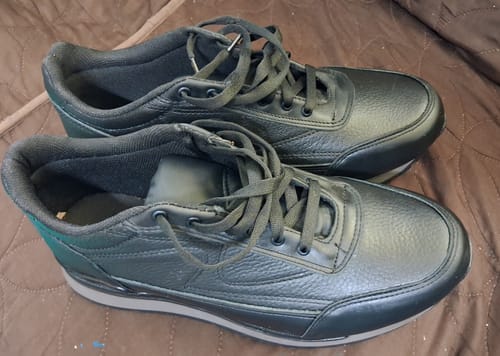 Customer photo review of Tenis Artesanal Hombre Toronto - Negro