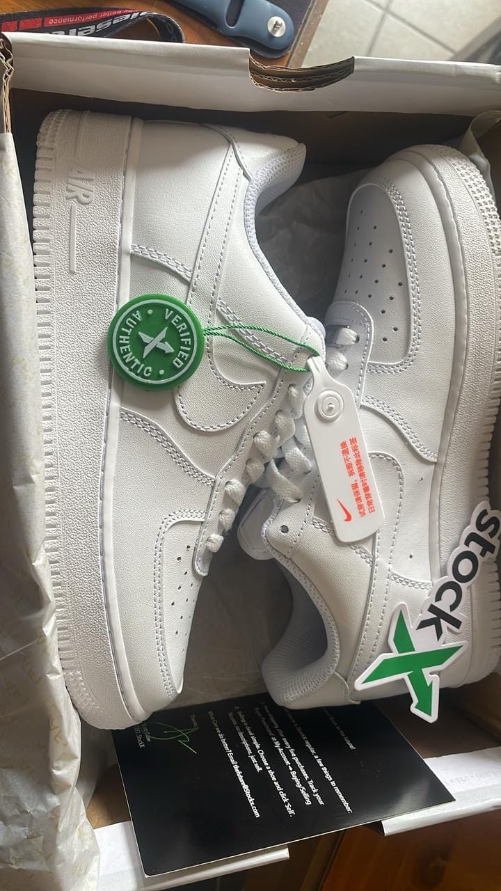 Customer photo review of Nike Air Force 1 Low '07 'Triple White'