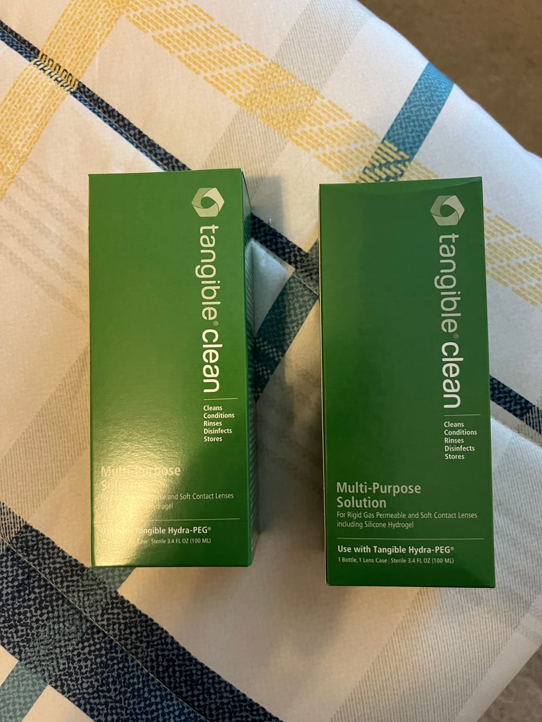 Customer photo review of Tangible Clean Travel Pack - 3.4oz