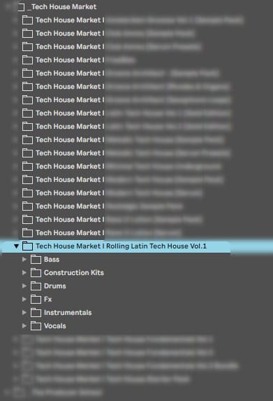 Customer photo review of Rolling Latin Tech House vol.1 - Sample Pack