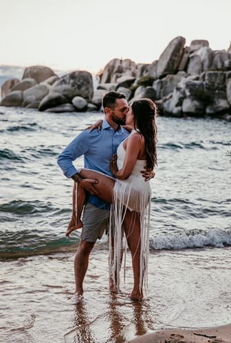 Customer photo review of Butter Fringe Hot Pants