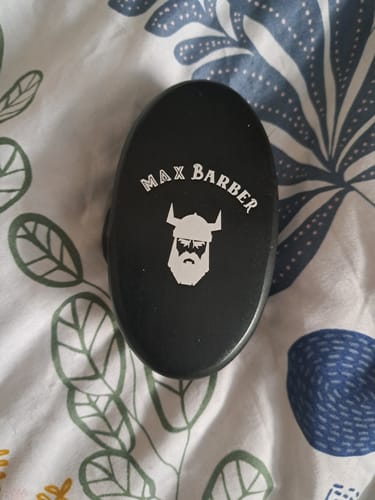 Customer photo review of Brosse à Barbe en Poils de Sanglier | Démêle, Discipline et Stimule la Pousse