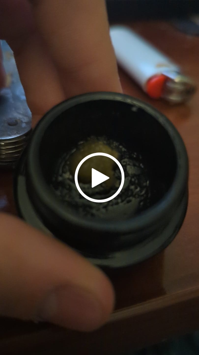 Customer video review of Trop Cherries THCa Live Resin