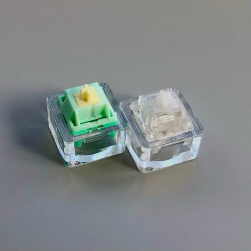 Customer photo review of Akko Cilantro Lubed Tactile Switches