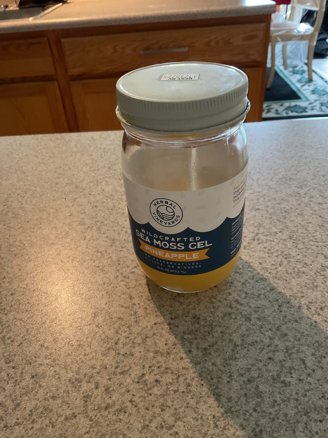 Customer photo review of EXCLUSIVE PINEAPPLE SEA MOSS GEL
