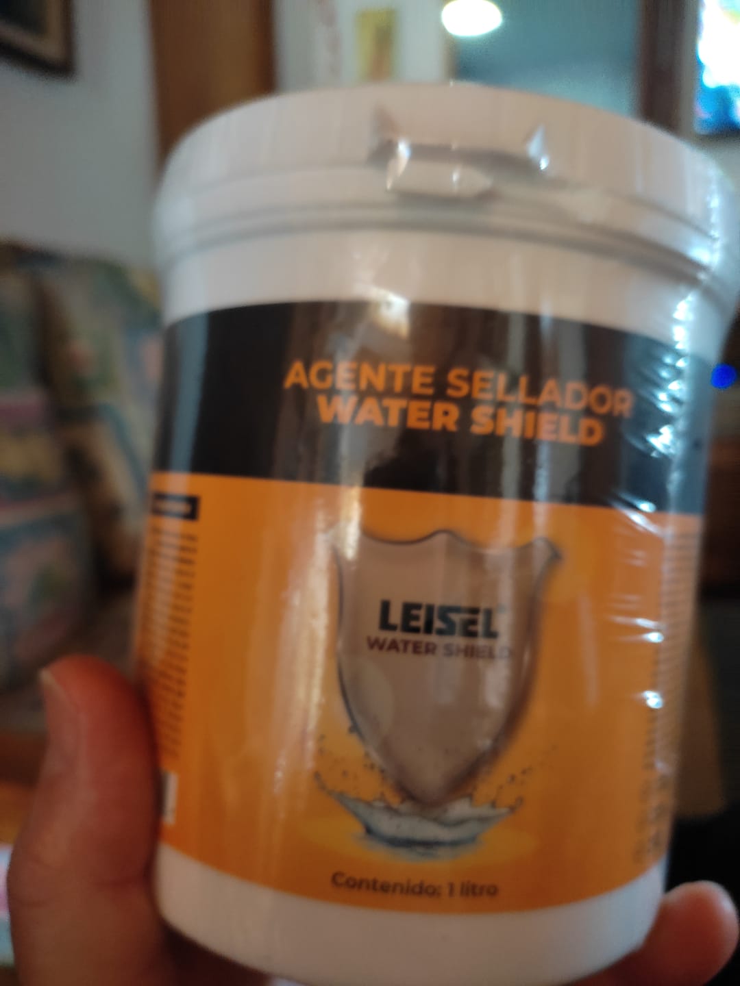 Customer photo review of Agente Sellador Water Shield Marca Leisel 1 Litro