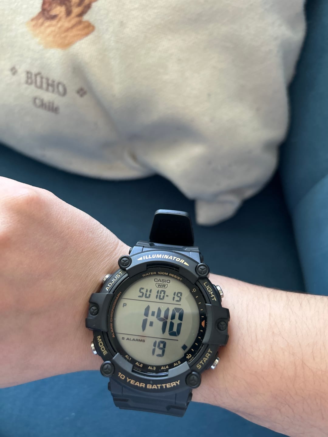 Customer photo review of Reloj Casio Vintage AE-1500WHX-1AVDF Negro
