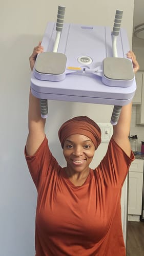 Customer photo review of Reformly Pilates Board + 60-Day Transformation Program