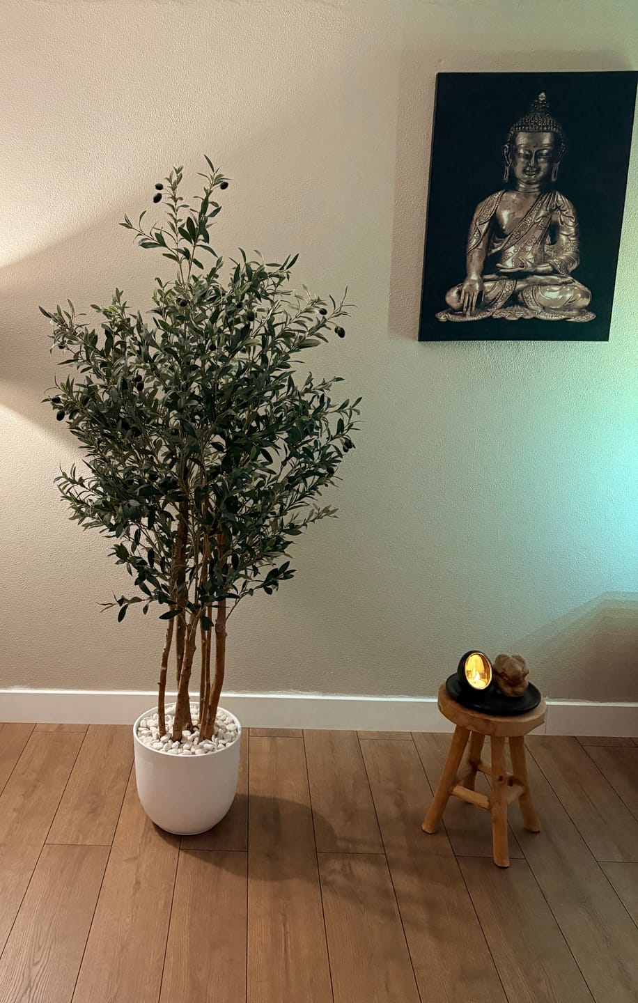Customer photo review of Kunst Olijfboom 180cm