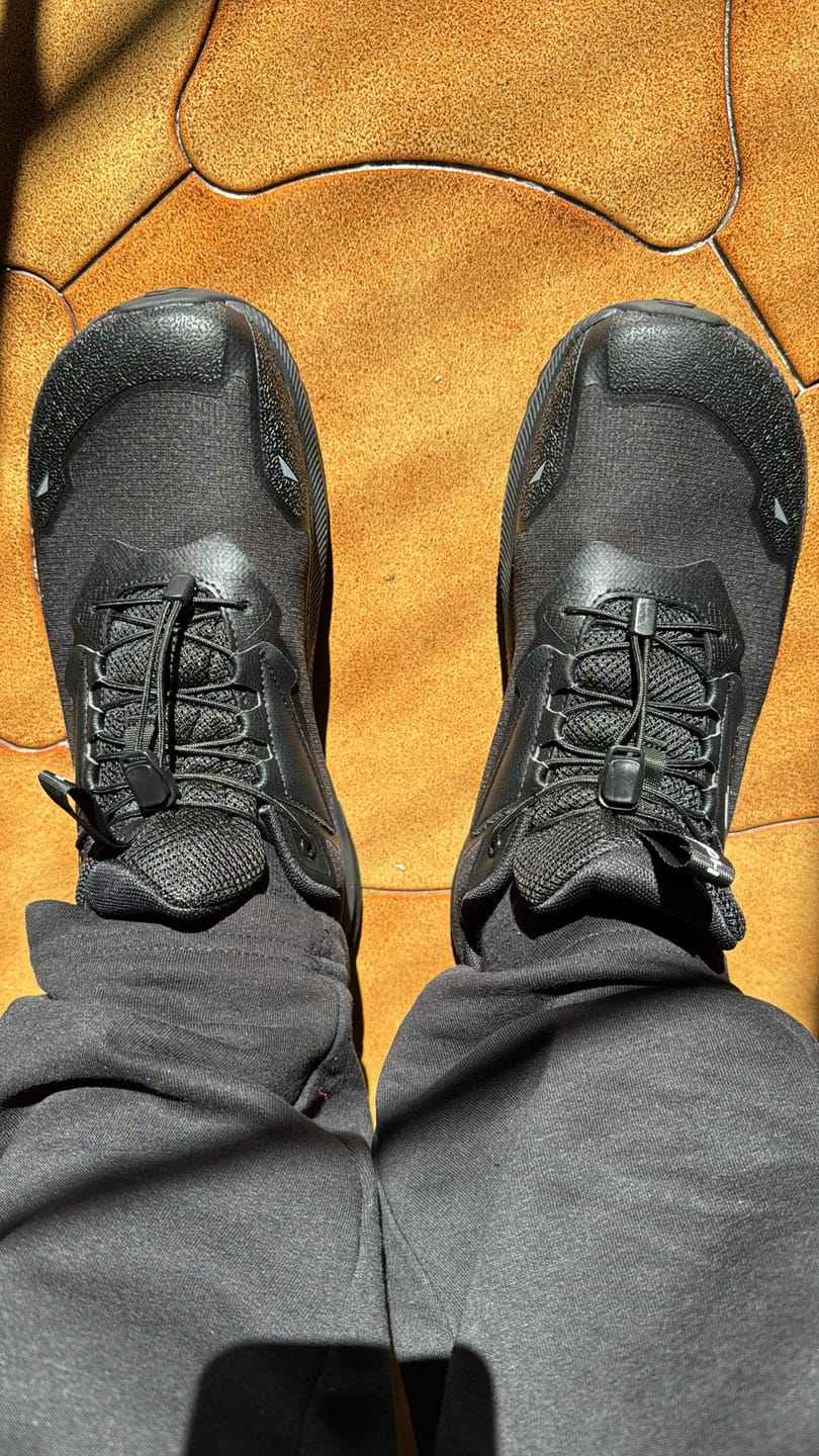 Customer photo review of Stratus - Wide Toe Sneakers