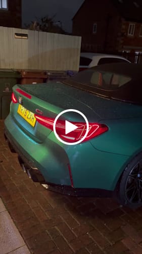 Customer video review of BMW LED DOOR LIGHTS
