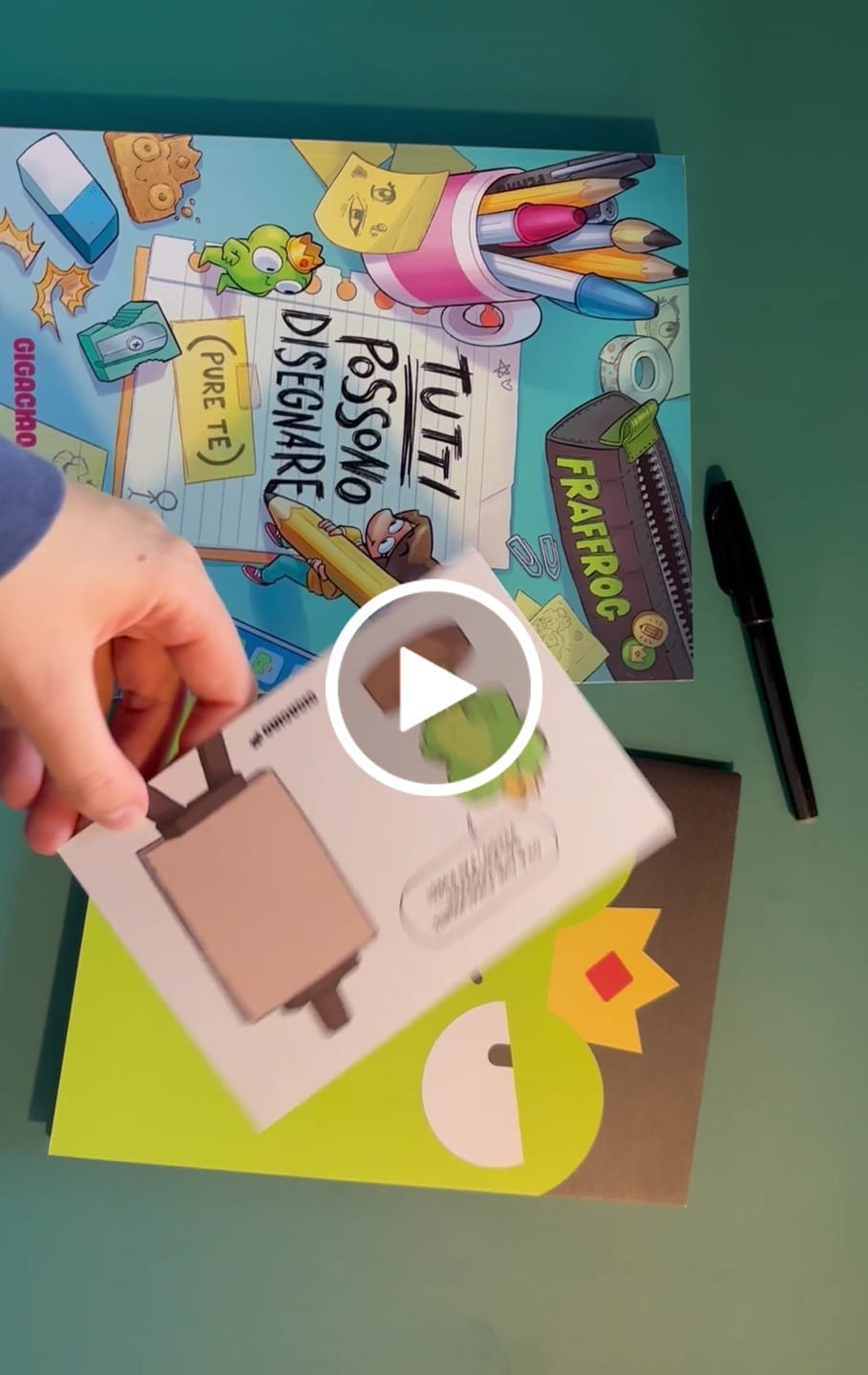 Customer video review of PREORDINE Fraffrog - Tutti possono disegnare (pure te)