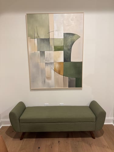 Customer photo review of Colorful Abstract Painting Canvas #AP114