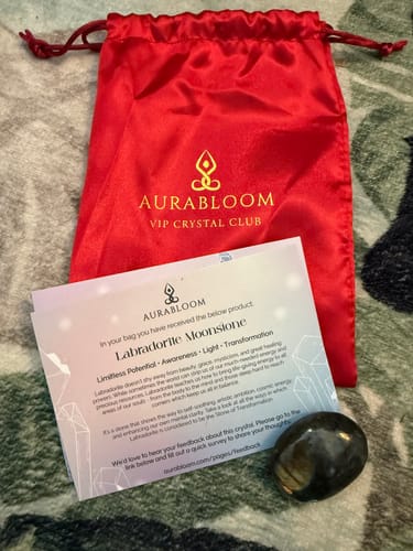 Customer photo review of VIP Crystal Club ~ Monthly Crystal Tester