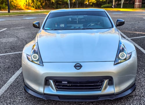 Customer photo review of Nissan 370Z Multicolor Halo Kit (2009-2017)