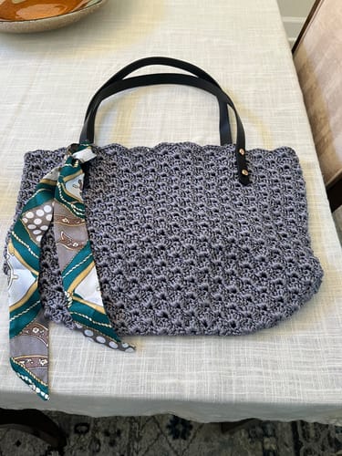 Customer photo review of CrochetPark™ Aveline crochet Shoulder Bag Kit