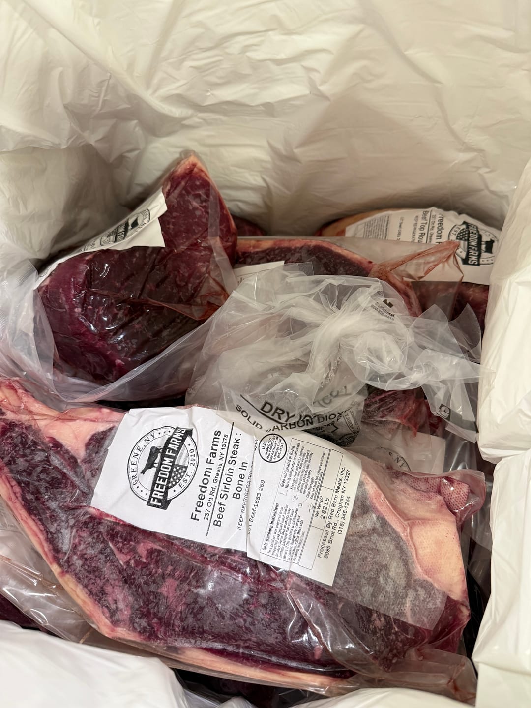 Customer photo review of Beef Meat Shares!  (Deposit)