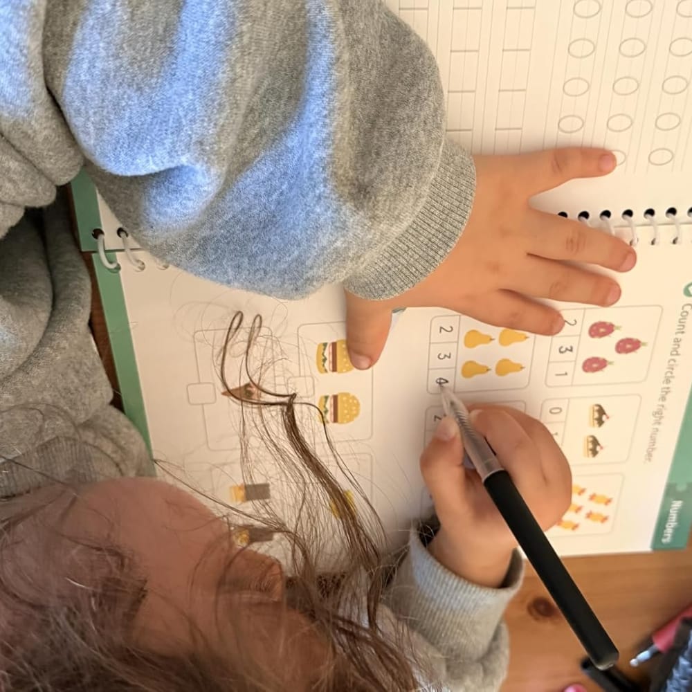 Customer photo review of Babbli™ - Újrahasználható Írás- és Tanulókészlet Gyerekeknek