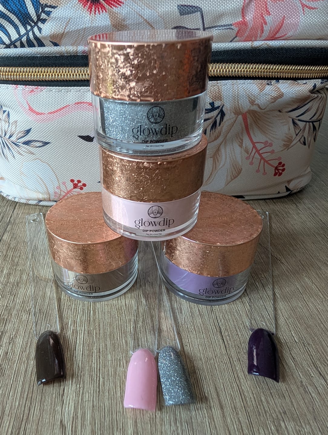 Customer photo review of Oh Berry Dipping Powder
