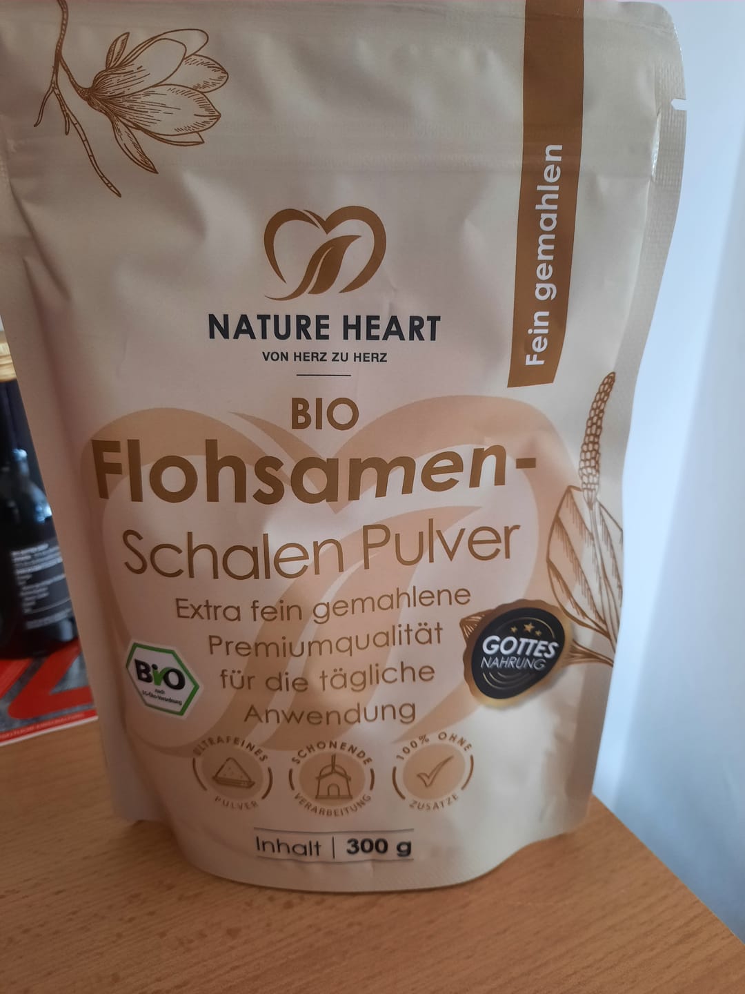 Customer photo review of Flohsamenschalen BIO