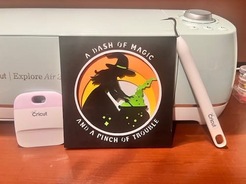 Customer photo review of Halloween Sign SVG Bundle